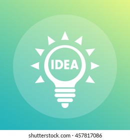 Idea icon, symbol