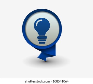 idea icon, vector