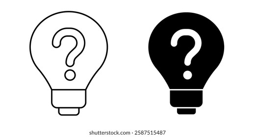 Idea icon vector. Idea icon