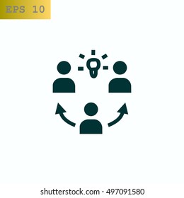  Idea icon Vector. 