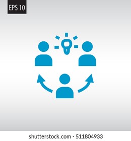  Idea icon Vector. 