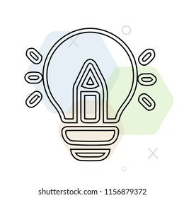 Idea icon vector can be used as png, Idea