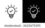 Idea icon vector collection. vector sign illustration