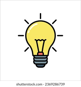 idea icon vector design template