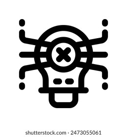 idea icon. vector dual tone icon for your website, mobile, presentation, and logo design.