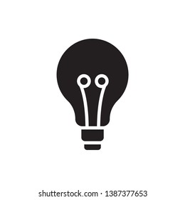 idea icon vector. glyph icon