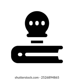 idea icon. vector glyph icon for your website, mobile, presentation, and logo design.
