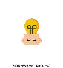 idea icon vector illustration