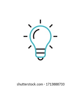 idea icon vector illustration. isolated on white background