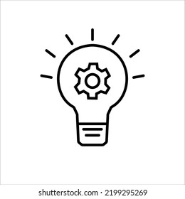 Idea icon vector illustration symbol