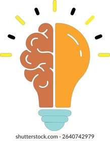 Idea Icon Vector illustration With White Background
