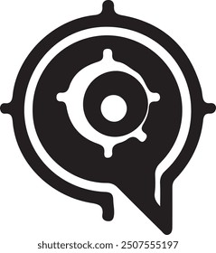 Idee Symbol, Vektorgrafiken, weißer Hintergrund