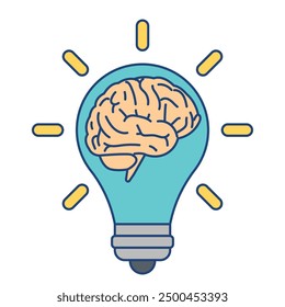 Idea icon vector. lightbulb icon. innovation. thinking idea