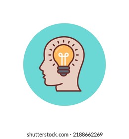 Idea icon in vector. Logotype