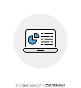 Idea icon vector stock illustration