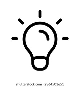 Idea Icon Vector Symbol Design Illustration