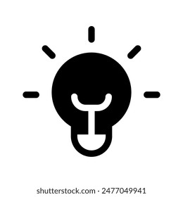 Idea Icon Vector Symbol Design Illustration
