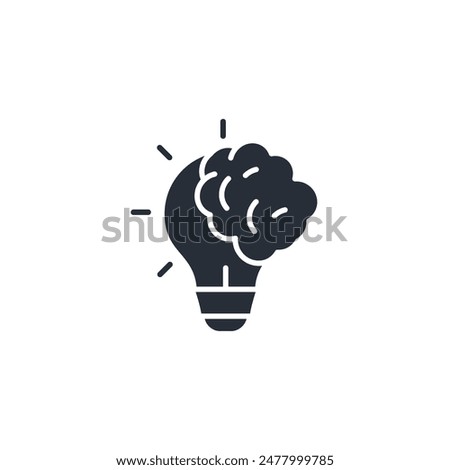 idea icon. vector.Editable stroke.linear style sign for use web design,logo.Symbol illustration.