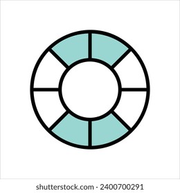  Idea icon with white background vector
