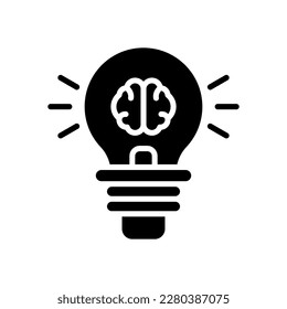 icono de idea para tu diseño de sitio web, logotipo, aplicación, interfaz de usuario.