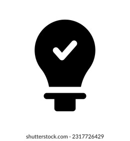 icono de idea para tu diseño de sitio web, logotipo, aplicación, interfaz de usuario.