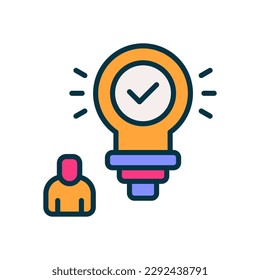 idea icon for your website, mobile, presentation, and logo design.