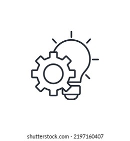 idea icons  symbol vector elements for infographic web