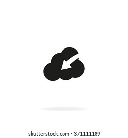 Idea illustration. Inspiration flat icon.