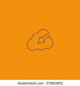 Idea illustration. Inspiration flat icon.