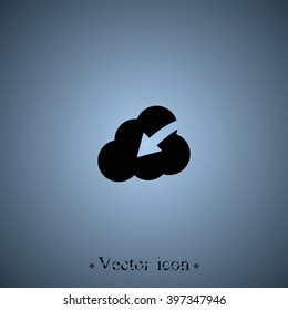 Idea illustration. Inspiration flat icon.