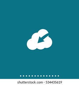 Idea illustration. Inspiration flat icon.