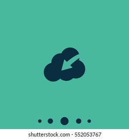 Idea illustration. Inspiration flat icon.