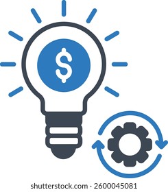 Idea  illustration with isolated background 