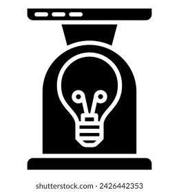 Idea Incubation icon line vector illustration