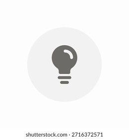 Icono de innovación de idea Vector de signo