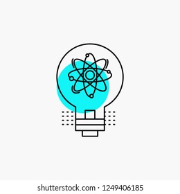 idea, innovation, light, solution, startup Line Icon