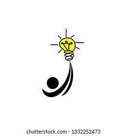 idea inspiration logo vector