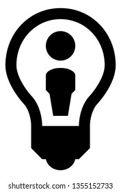 Idea Inspiration Vector Icon