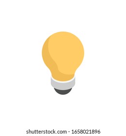 Idea isometric flat icon. 3d vector colorful illustration. isolated on white background