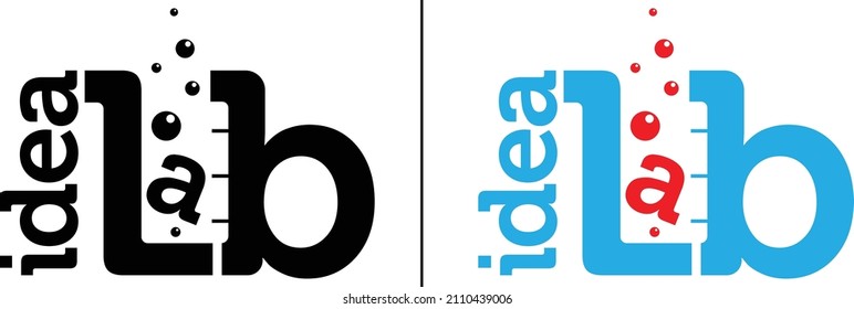 Idea Lab Logo concept for any startups