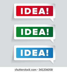 Idea label vector set