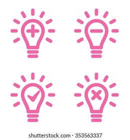 Idea Lamp, Good Idea, Bad Idea, Team Idea