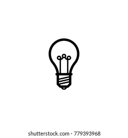 Idea Lamp Icon 