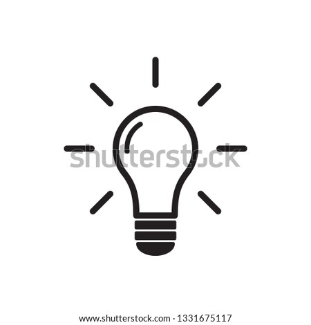 idea, lamp, light, bulb icon vector