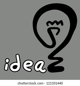idea light bulb