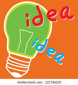 idea light bulb