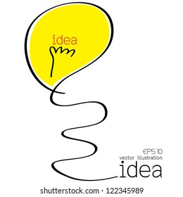 idea light bulb