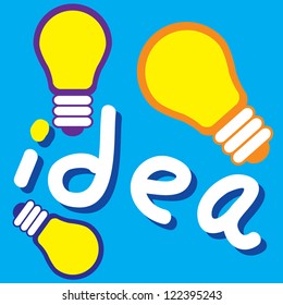 idea light bulb