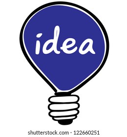 idea light bulb