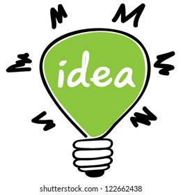 idea light bulb